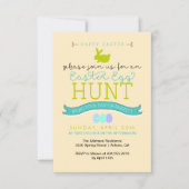 イースターエッグの狩りの招待状 招待状 (正面)