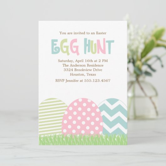 イースターエッグの狩り 招待状 (スタンド正面)