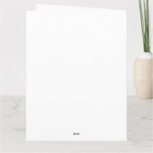 イースターエッグの祭りとブルーティック・クーンハウンド犬 カード (裏面)