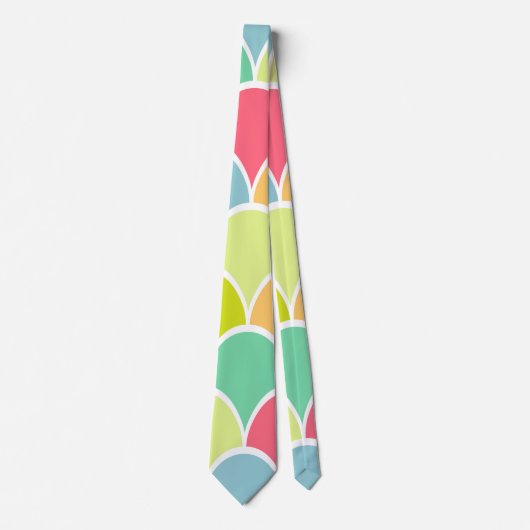 イースターエッグの背景デザイン ネクタイ (正面)