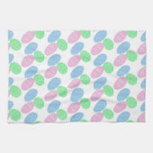 イースターエッグの落書き キッチンタオル (横)