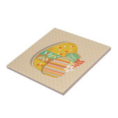 イースターエッグの記号を用いる挨拶状 タイル (側面)