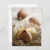 イースターエッグの郵便はがき シーズンポストカード (正面/裏面)