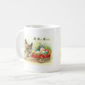 イースターエッグの配達サービス コーヒーマグカップ (正面左)