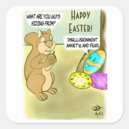 イースターエッグの非表示 スクエアシール