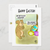 イースターエッグの非表示 ポストカード (正面/裏面)