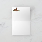 イースターエッグの馬の子馬および蝶 シーズンカード (内部)