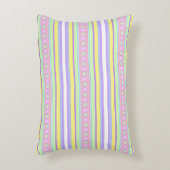 イースターエッグは縞で飾り、 アクセントクッション (正面(垂直))