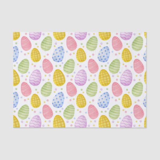 イースターエッグを切り離す 薄葉紙 (正面)