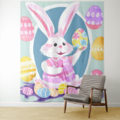 イースターエッグを持つバニー タペストリー (インサイチュ)