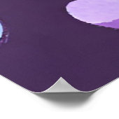 イースターエッグを持つバニー ポスター (角)