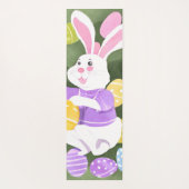 イースターエッグを持つバニー ヨガマット (裏面)