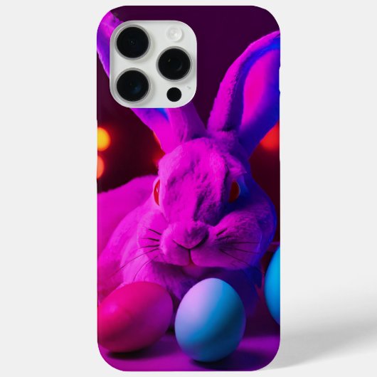イースターエッグを持つバニー Case-Mate iPhoneケース (裏面)