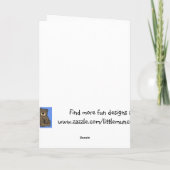 イースターエッグを持つ子どもたち シーズンカード (裏面)