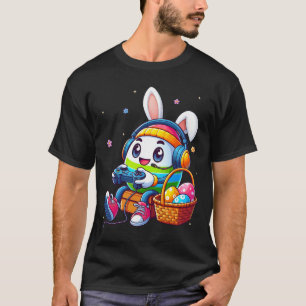 イースターエッグを楽しむためのビデオゲーム　ゲーマーの少年たちや男性のための Tシャツ