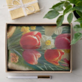 イースターエッグアンドバニーラビットティッシュペーパー 薄葉紙 (ギフト)