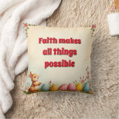 イースターエッグアンドリトルラビットコレクシ人気があるョン クッション (ブランケット)