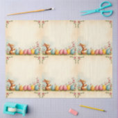 イースターエッグアンドリトルラビットコレクシ人気があるョン 薄葉紙 (クラフト)