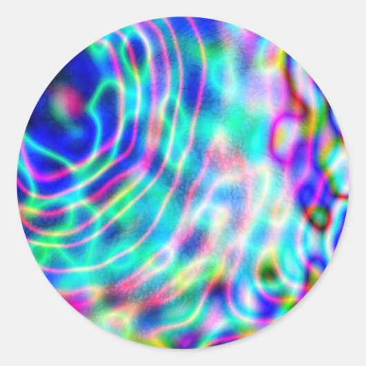 イースターエッグアートステッカー ラウンドシール (正面)