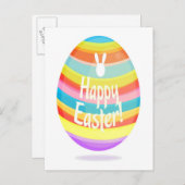 イースターエッグイラストレーション シーズンポストカード (正面/裏面)