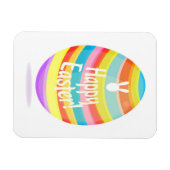 イースターエッグイラストレーション マグネット (横)