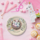 イースターエッグインネストホリデーパーティー ペーパープレート (パーティー)