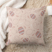 イースターエッグイースター装飾用クッション クッション (ブランケット)