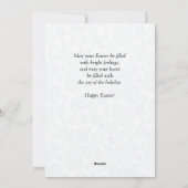 イースターエッグウィズホリデーカード シーズンカード (裏面)