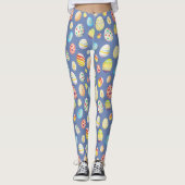 イースターエッグウィメンズファッション レギンス (正面)