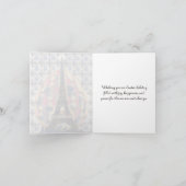 イースターエッグエッフェルタワー、パリフルーアデリス シーズンカード (内部)