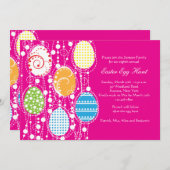 イースターエッグカスケード招待状 招待状 (正面/裏面)