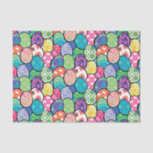 イースターエッグカラフルパターン