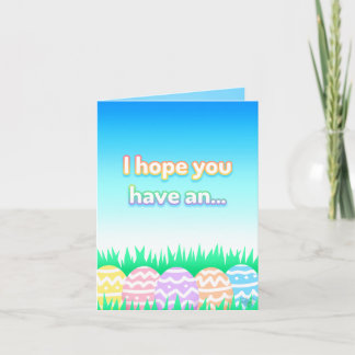 イースターエッグカード カード