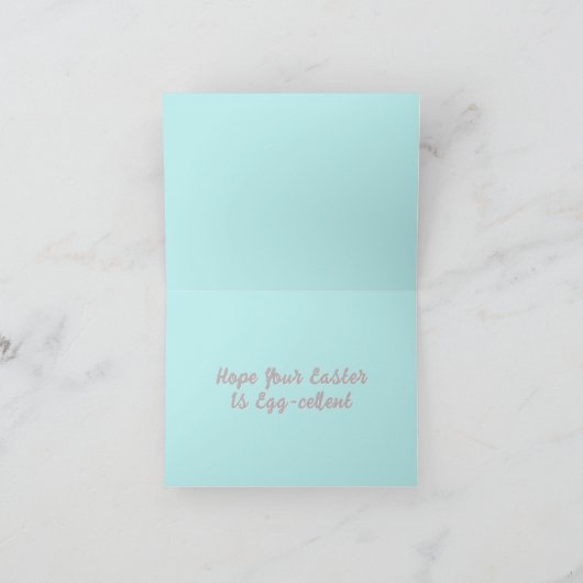 イースターエッグカード サンキューカード (内部)