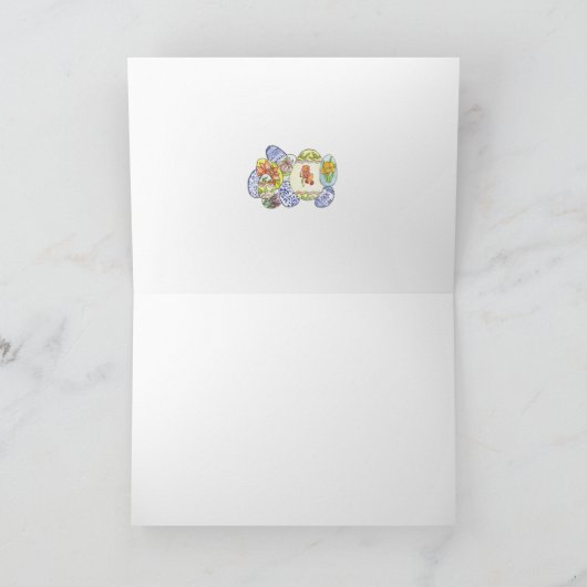 イースターエッグカード シーズンカード (内部)