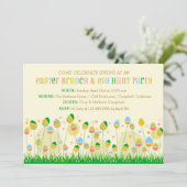 イースターエッグガーデンイースターブランチとイースター狩り 招待状 (スタンド正面)