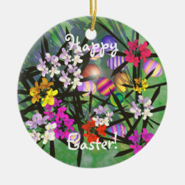 イースターエッグガーデン セラミックオーナメント