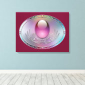 イースターエッグキャンバス印刷 キャンバスプリント (インサイチュ (ウッドフロア))