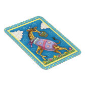 イースターエッグキリン&春チューリップかわいい マグネット (右側)