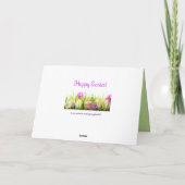 イースターエッググリーティングカード シーズンカード (裏面)