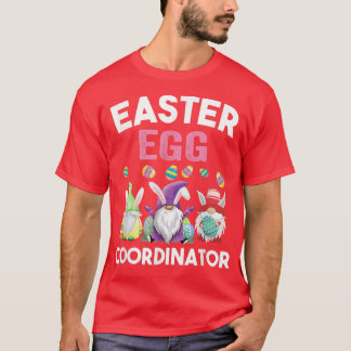 イースターエッグコーディネーターおもしろいボーイズガールズティーンカッコいい Tシャツ