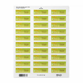 イースターエッグスフォルシンシアブランチ差出人住所ラベル ラベル (フルシート)