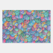 イースターエッグス ラッピングペーパーシート (正面3)