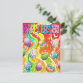 イースターエッグズ装飾デザイン シーズンポストカード (スタンド正面)