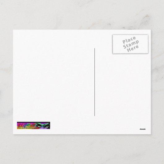 イースターエッグズ装飾デザイン シーズンポストカード (裏面)