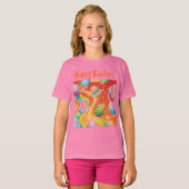 イースターエッグズ装飾デザイン Tシャツ (正面フル)