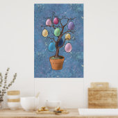 イースターエッグツリー ポスター (キッチン)