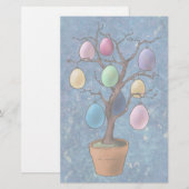 イースターエッグツリー 便箋 (正面/裏面)