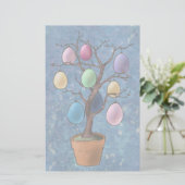 イースターエッグツリー 便箋 (スタンド正面)