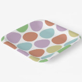 イースターエッグデコールパターン ペーパープレート (傾斜あり)